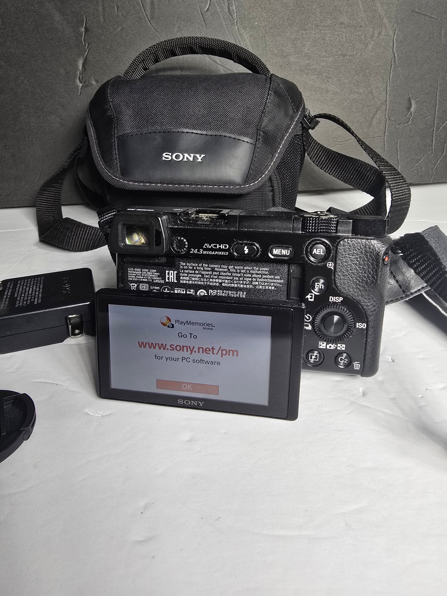 Sony Alpha a6000 mirrorless camera