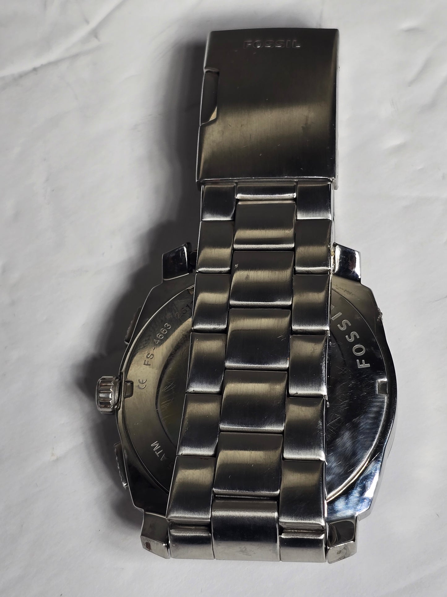 Vintage Fossil Machine chronograph watch 4663