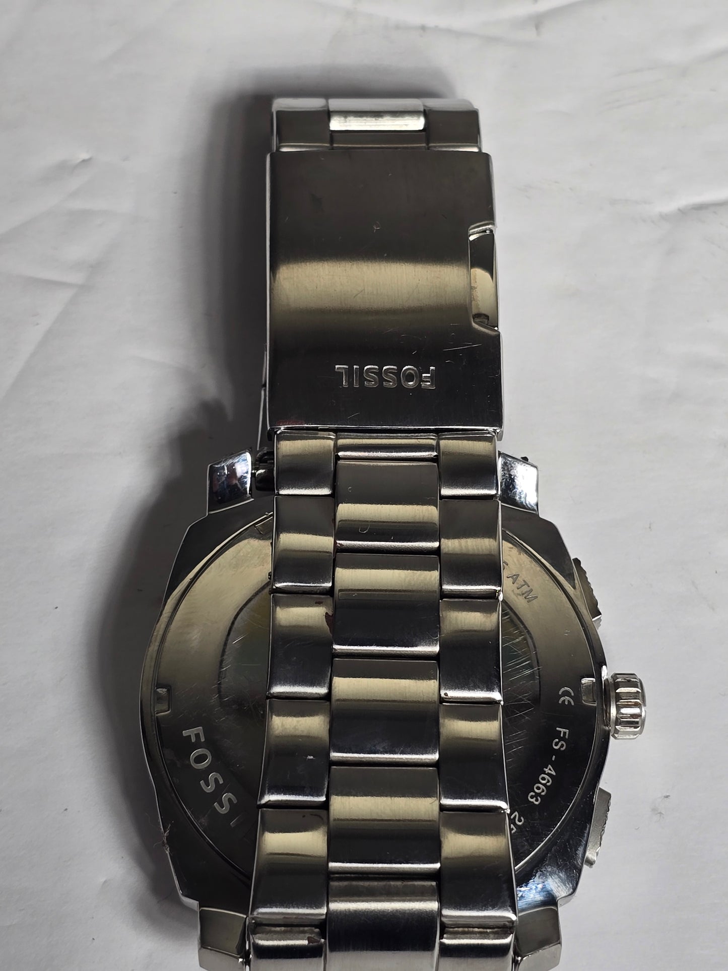 Vintage Fossil Machine chronograph watch 4663