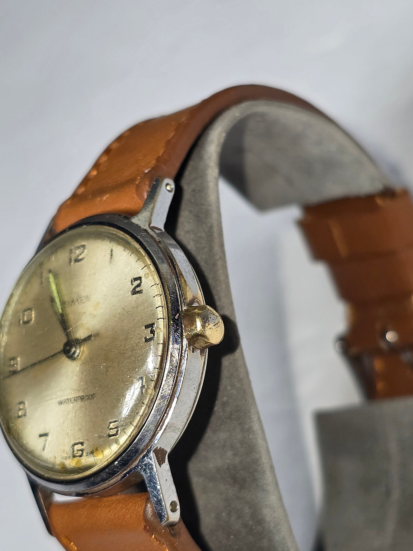 Vintage 1965 Timex Mercury/Sprite mechanical watch