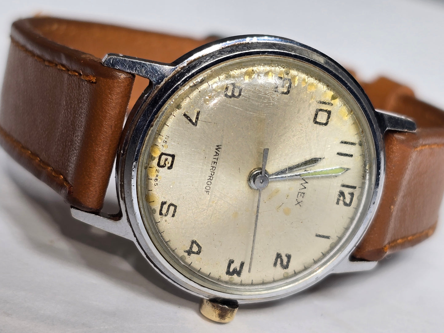 Vintage 1965 Timex Mercury/Sprite mechanical watch