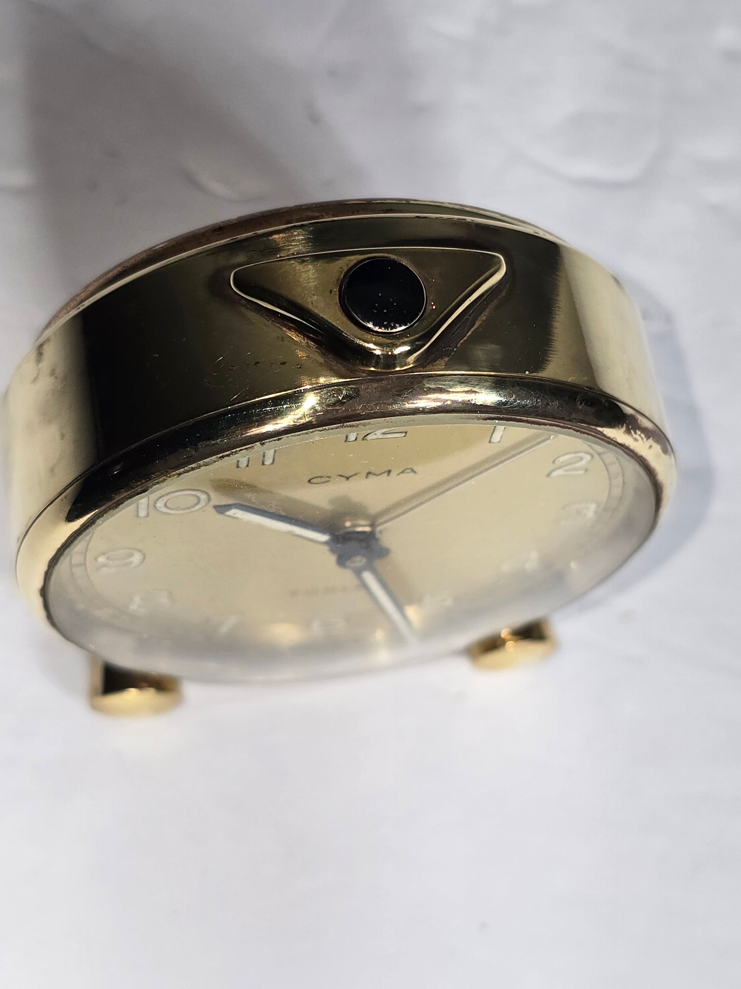 Vintage Cyma alarm clock