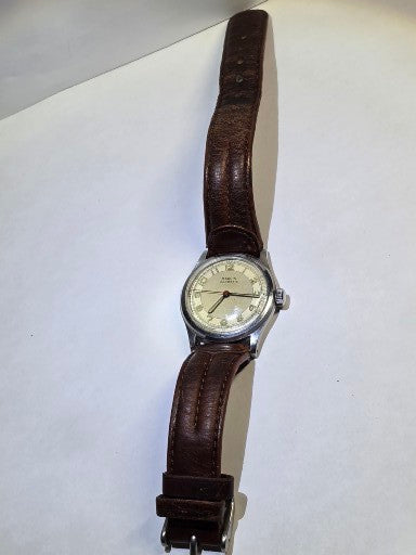 Vintage 1940's Marvin Hermetic men's military watch WW11