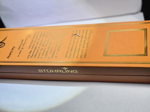 Scarce Stuhrling alpine slalom skeleton automatic men's watch original case and papers