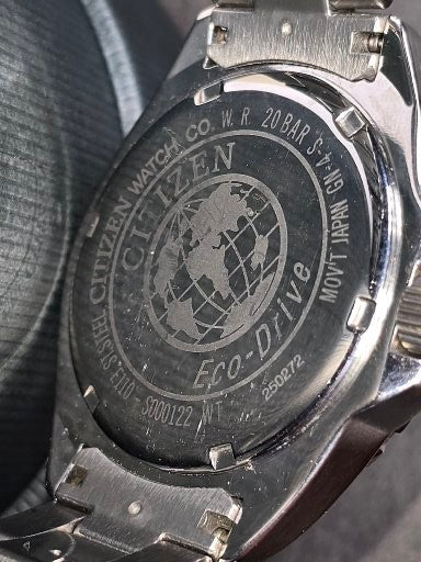 Vintage Citizen Eco-Drive diver-watch BM0560-57E