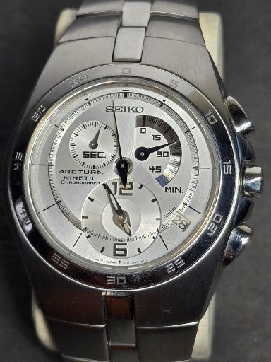 Vintage Seiko Arctura Kinetik Chronograph 7L22-0AA0
