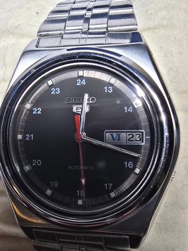 Vintage Seiko 5 Automatic 7009-376A NWB