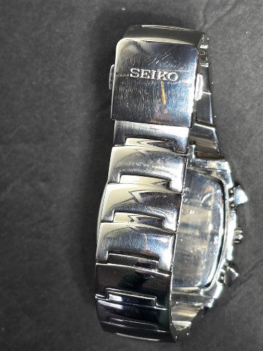 Vintage Seiko Premier SNA143 Chronograph alarm watch