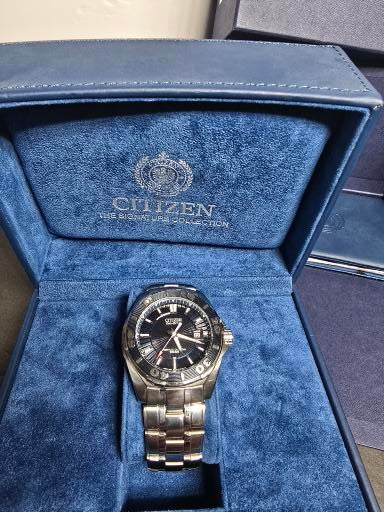 Vintage Citizen Signature Collection "Courageous" Perpetual Calendar (BL1258-53L)