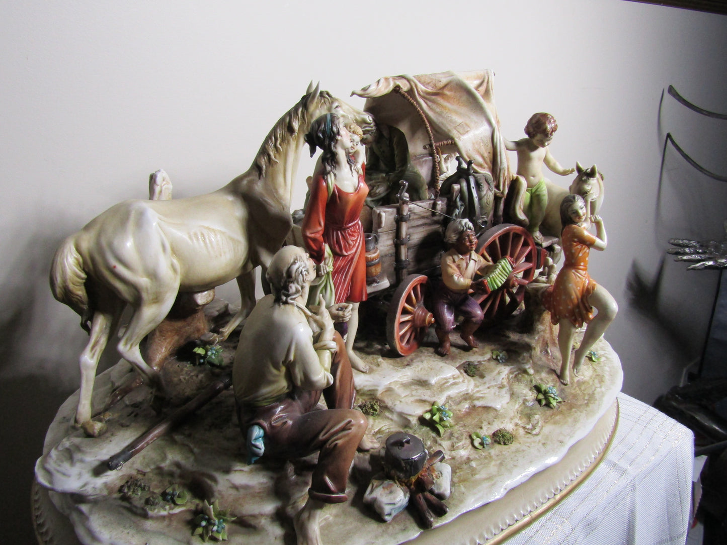 Vintage Antonio Borsato Italian porcelain figure